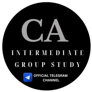 Telegram profile photo for CA INTER GROUP STUDY🏆