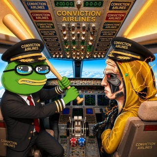 Telegram profile photo for CONVICTION AIRLINES