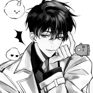 Telegram profile photo for ⊹ ࣪ 𝒢𝗋𝖾𝗒ᗢ𝒞𝖺𝗍 .🎱