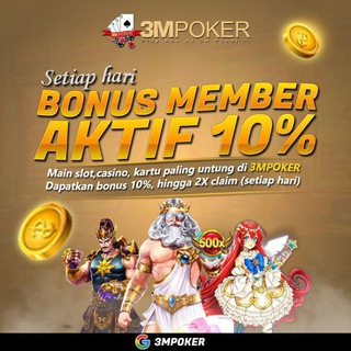 Telegram profile photo for 3MPOKER OFFICIAL