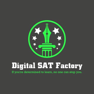 Telegram group profile photo for Digital SAT Factory