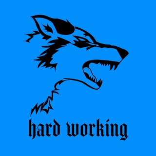 Telegram profile photo for hard working team