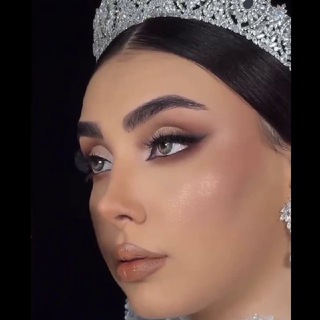 Telegram profile photo for makeup artist