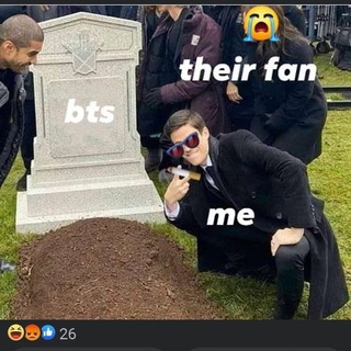 Telegram profile photo for BTS haters