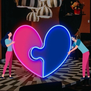 Telegram group profile photo for ❤️Знакомства Юг России