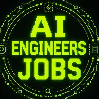 Telegram profile photo for AI Engineers Jobs