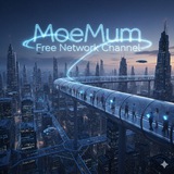 Telegram profile photo for Moemum free network channel 📣