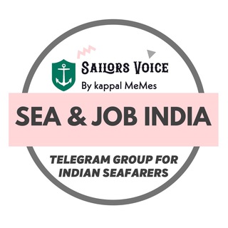 Telegram group profile photo for Sea and Jobs( India)