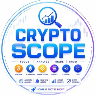 Telegram profile photo for Crypto scope
