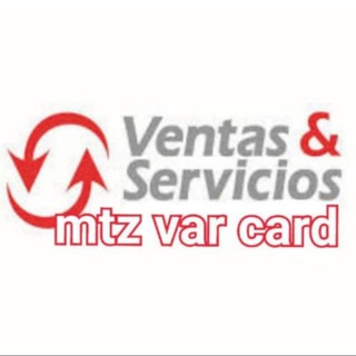 Telegram group profile photo for VENTAS MTZ-VARD-CARD