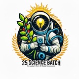 Telegram profile photo for 25 Science Batchᵀᴹ 👑✨