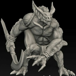 Telegram profile photo for 3D models for printing!