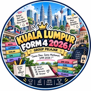Telegram profile photo for KUALA LUMPUR FORM 4 2026 !