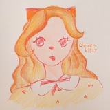 Telegram profile photo for golden kitty