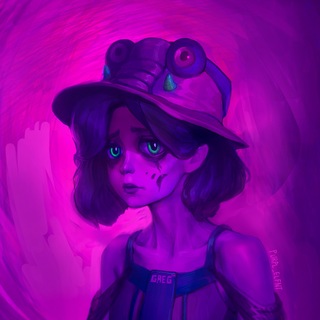 Telegram profile photo for psychodelic-purple slon