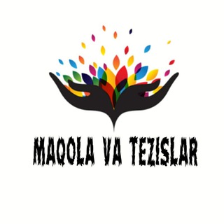 Telegram profile photo for 🗣 Maqola va Tezislar (Jurnal va Konferensiyalar)🎓