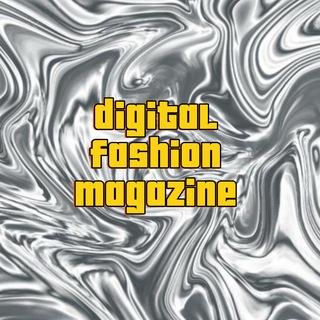Telegram profile photo for digital fashion mag