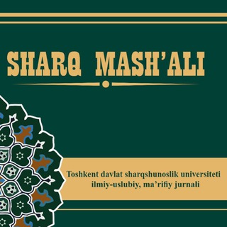 Telegram profile photo for Sharq mash'ali