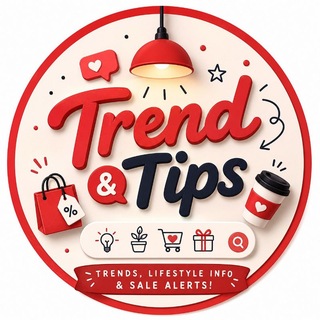 Telegram profile photo for Trends & Tips ๐โก๏ธ