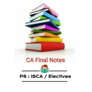 Telegram profile photo for P6 IBS (Intregrated Business Solution) : CA Final Notes