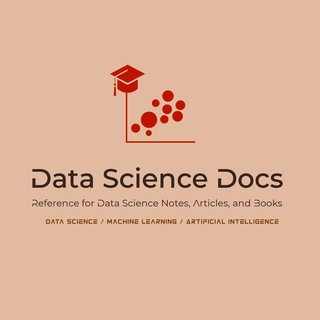 Telegram profile photo for Data Science Docs | مرجع جزوات علوم داده