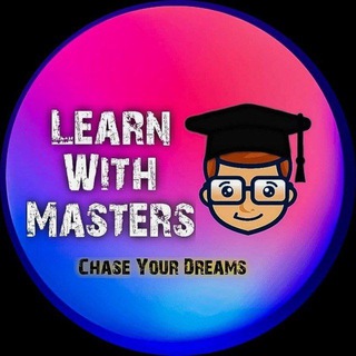 Telegram profile photo for Learn With Masters