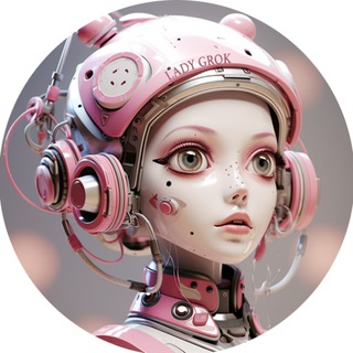 Telegram profile photo for LADY GROK 🤖🧝🏼♀️ PORTAL