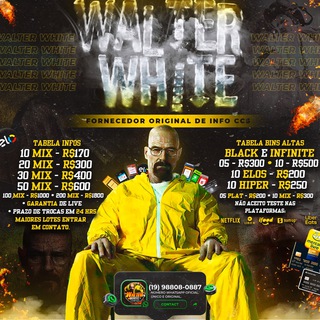 Telegram profile photo for WALTER WHITE REFERENCIAS