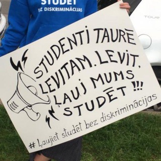 Telegram group profile photo for #Ļaujiet studēt ČATS