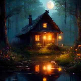 Telegram profile photo for 🏕Лесная хижина Крис | Эзотерика, Магия, Таро