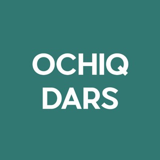 Telegram profile photo for Ochiq dars