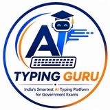 Telegram profile photo for AI Typing Guru
