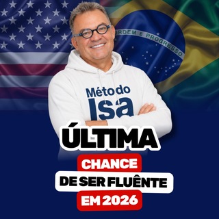 Telegram profile photo for #101 - Masterclass A Última Chance de ser Fluente 2026 - HOJE 19H