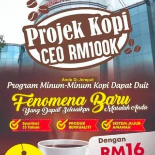 Telegram profile photo for Projek Kopi CEO RM100K