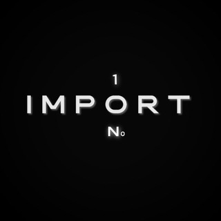 Telegram profile photo for IMPORT №1