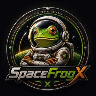 Telegram group profile photo for 🐸 SPACE FROG X | Global Community 🐸