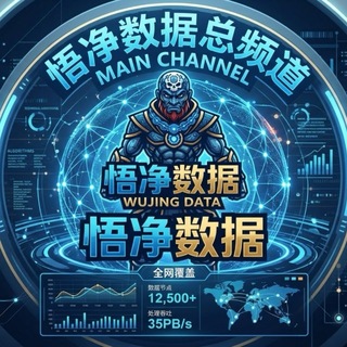 Telegram profile photo for 悟净数据总频道