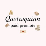 Telegram profile photo for PAIDPROMOTE @quotesquinn
