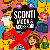 Telegram profile photo for ❌RISPARMIO MODA👕👗❌️ ACCESSORI 👔– Offerte e Codici Sconto👜👟