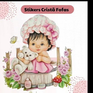 Telegram profile photo for Stickers Cristã Fofas 🌹🎀