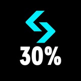 Telegram profile photo for Bitget 30%