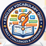 Telegram profile photo for İngilizce Kelime Quiz