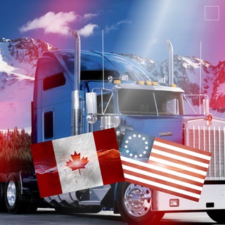 Telegram profile photo for 🇺🇸🇨🇦Trucker Convoy 2022 CAN/USA🇨🇦🇺🇸