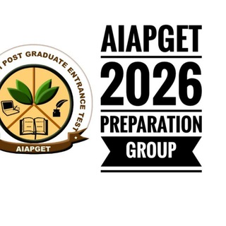 Telegram profile photo for AIAPGET 2026 PREPARATION