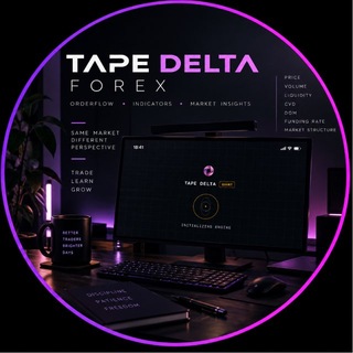 Telegram profile photo for Tape Delta Forex