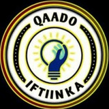 Telegram profile photo for QAADO IFTIINKA💯💯👌