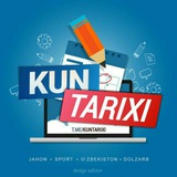 Telegram profile photo for KUN TARIXI🎏