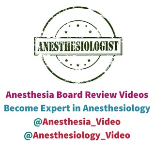 Telegram profile photo for Anesthesia Video