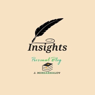 Telegram profile photo for Insights || Blog🎗