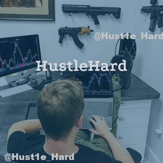 Telegram profile photo for HustleHard